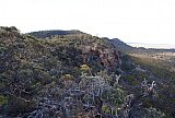 Looking NE on a different day along the south side from the top of Helena and Auropra Range (Bungalbin). - Helena and Aurora Range (Bungalbin)