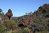 BIF outcropping on the Range.  Photo by Amanda Keesing - Helena and Aurora Range (Bungalbin)