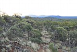 View of Mt Jackson Range from J4 iron ore deposit in 2012 (prior to mining). - Helena and Aurora Range (Bungalbin)